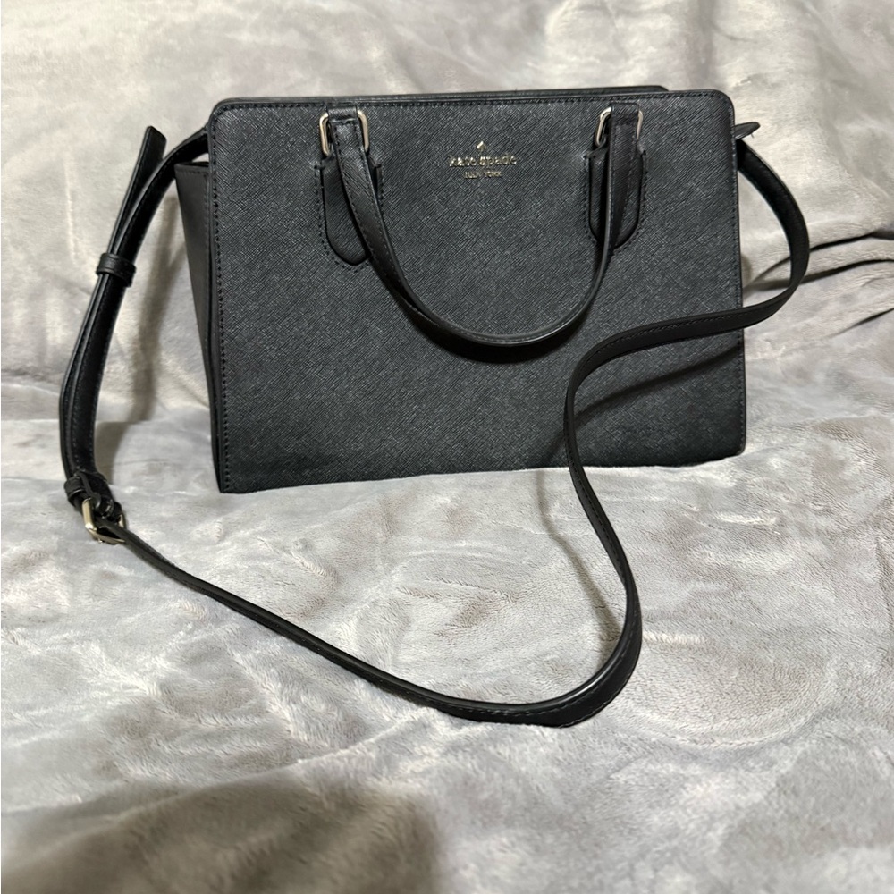 Kate Spade Charcoal Satchel Bag
